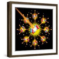 Nuclear Fission-David Nicholls-Framed Premium Photographic Print