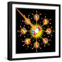 Nuclear Fission-David Nicholls-Framed Premium Photographic Print