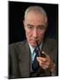 Nuclear Physicist Dr. J. Robert Oppenheimer-Alfred Eisenstaedt-Mounted Premium Photographic Print