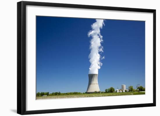 Nuclear Power Plant, Ohio-Paul Souders-Framed Photographic Print