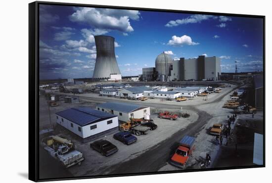 Nuclear Power Plant-null-Framed Stretched Canvas