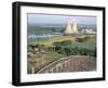 Nuclear Power Station of Saint Laurent-Des-Eaux, Pays De Loire, Loire Valley, France-Bruno Barbier-Framed Photographic Print