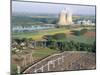 Nuclear Power Station of Saint Laurent-Des-Eaux, Pays De Loire, Loire Valley, France-Bruno Barbier-Mounted Photographic Print