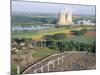 Nuclear Power Station of Saint Laurent-Des-Eaux, Pays De Loire, Loire Valley, France-Bruno Barbier-Mounted Photographic Print