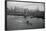 Nuclear Submarine Passing New York View-null-Framed Photographic Print