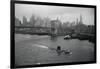 Nuclear Submarine Passing New York View-null-Framed Photographic Print