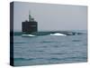 Nuclear Submarine, United States Navy-David Lomax-Stretched Canvas