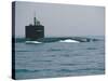 Nuclear Submarine, United States Navy-David Lomax-Stretched Canvas