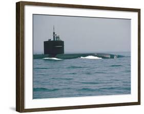 Nuclear Submarine, United States Navy-David Lomax-Framed Photographic Print