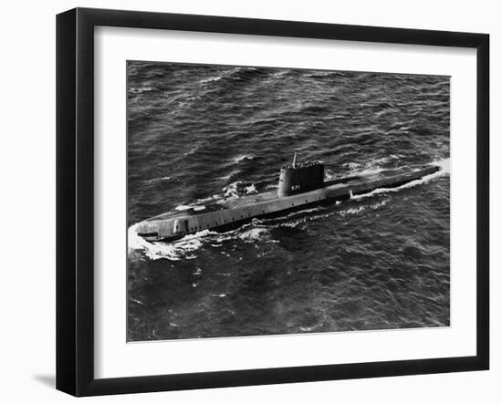 Nuclear Submarine USS Nautilus-null-Framed Photographic Print