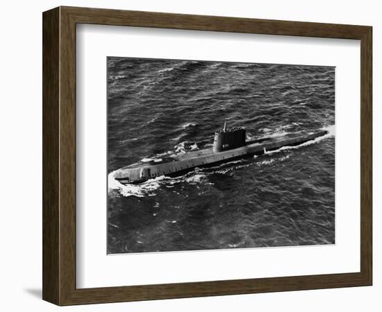 Nuclear Submarine USS Nautilus-null-Framed Photographic Print