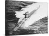 Nuclear Submarine USS Sam Rayburn in the Ocean-null-Stretched Canvas