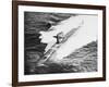 Nuclear Submarine USS Sam Rayburn in the Ocean-null-Framed Photographic Print