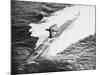 Nuclear Submarine USS Sam Rayburn in the Ocean-null-Mounted Photographic Print