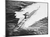 Nuclear Submarine USS Sam Rayburn in the Ocean-null-Mounted Photographic Print