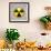 Nuclear Symbol-Bananaboy-Framed Art Print displayed on a wall