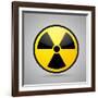 Nuclear Symbol-Bananaboy-Framed Art Print