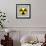 Nuclear Symbol-Bananaboy-Framed Art Print displayed on a wall