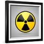 Nuclear Symbol-Bananaboy-Framed Art Print