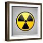 Nuclear Symbol-Bananaboy-Framed Art Print