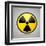 Nuclear Symbol-Bananaboy-Framed Art Print