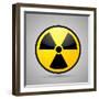 Nuclear Symbol-Bananaboy-Framed Art Print