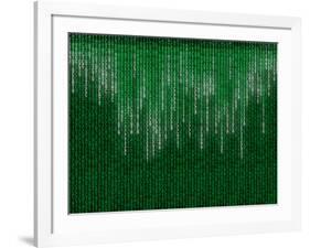 Nucleotide Base Matrix-PASIEKA-Framed Photographic Print