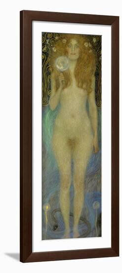 Nuda Veritas, Nude Veritas, 1899-Gustav Klimt-Framed Giclee Print