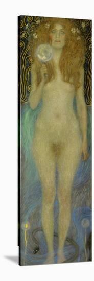 Nuda Veritas, Nude Veritas, 1899-Gustav Klimt-Stretched Canvas