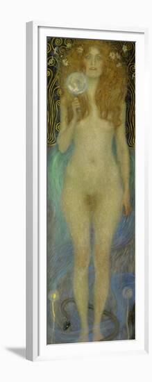 Nuda Veritas, Nude Veritas, 1899-Gustav Klimt-Framed Giclee Print