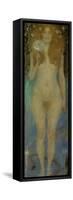 Nuda Veritas-Gustav Klimt-Framed Stretched Canvas