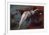 Nude, 1895-Ignacio Pinazo camarlench-Framed Giclee Print