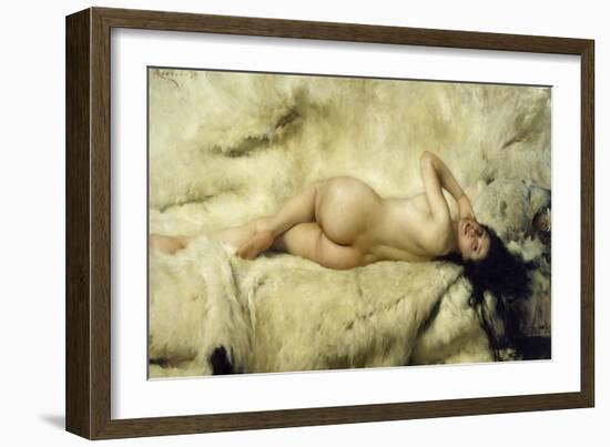 Nude, 1897-Giacomo Grosso-Framed Giclee Print