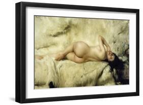 Nude, 1897-Giacomo Grosso-Framed Giclee Print
