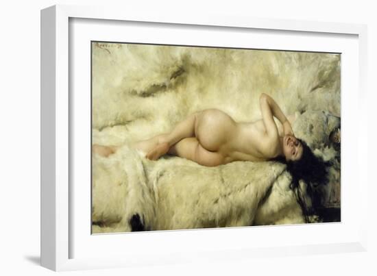 Nude, 1897-Giacomo Grosso-Framed Giclee Print