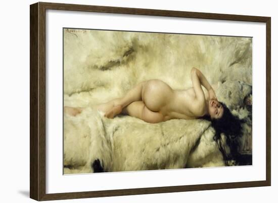 Nude, 1897-Giacomo Grosso-Framed Giclee Print