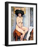 Nude, 1907-Charles Guerin-Framed Giclee Print