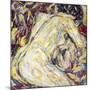 Nude, 1911 (Oil on Canvas)-Christian Rohlfs-Mounted Giclee Print