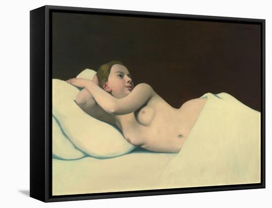 Nude, 1911-Felix Edouard Vallotton-Framed Stretched Canvas