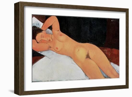 Nude, 1917-Amedeo Modigliani-Framed Giclee Print