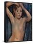 Nude, 1918 (Oil on Canvas)-Mark Gertler-Framed Stretched Canvas