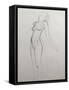 Nude, 1927-Eric Gill-Framed Stretched Canvas