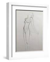 Nude, 1927-Eric Gill-Framed Giclee Print