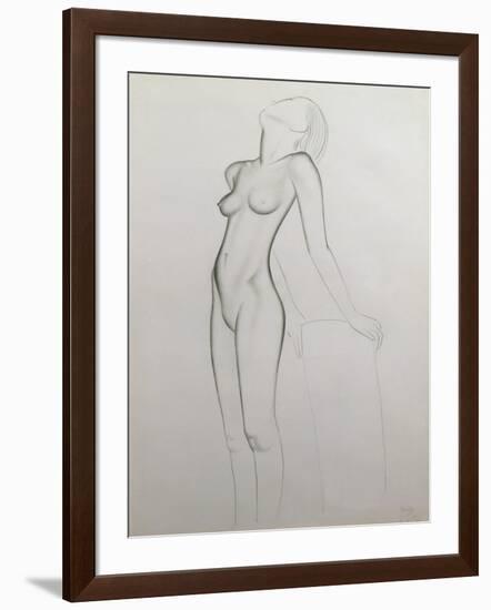 Nude, 1927-Eric Gill-Framed Giclee Print