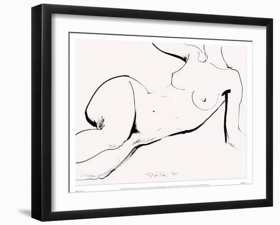 Nude 4-Sergei Firer-Framed Art Print