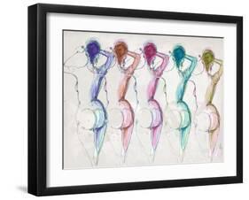 Nude 4B-Jodi Pedri-Framed Art Print