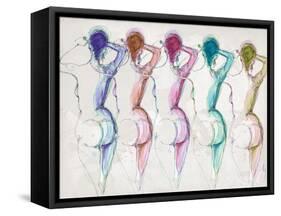 Nude 4B-Jodi Pedri-Framed Stretched Canvas