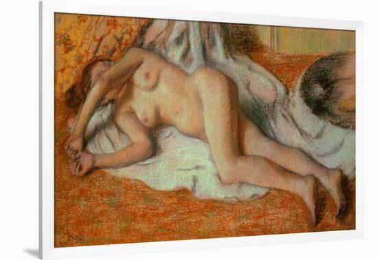 Nude, after the Bath-Edgar Degas-Framed Giclee Print