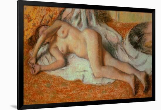 Nude, after the Bath-Edgar Degas-Framed Giclee Print