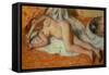 Nude, after the Bath-Edgar Degas-Framed Stretched Canvas